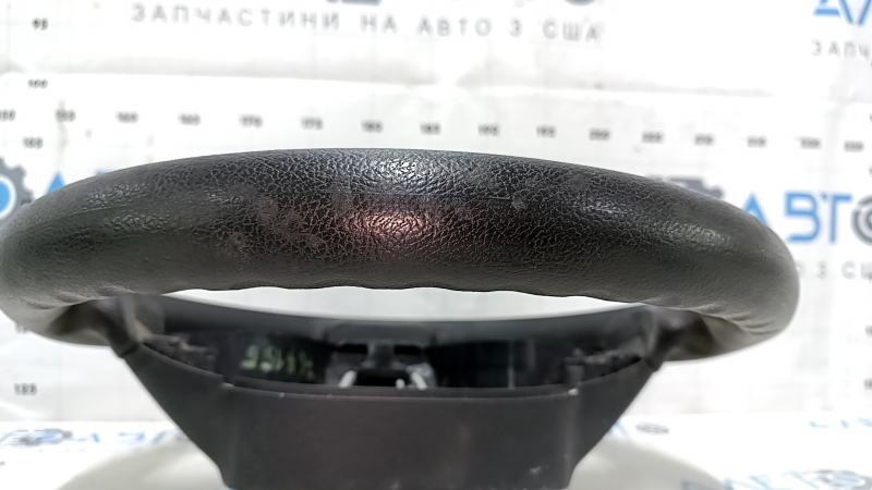 Naked steering wheel Toyota Camry v55 15-17 usa black rubber, scratches, needs cleaning, worn