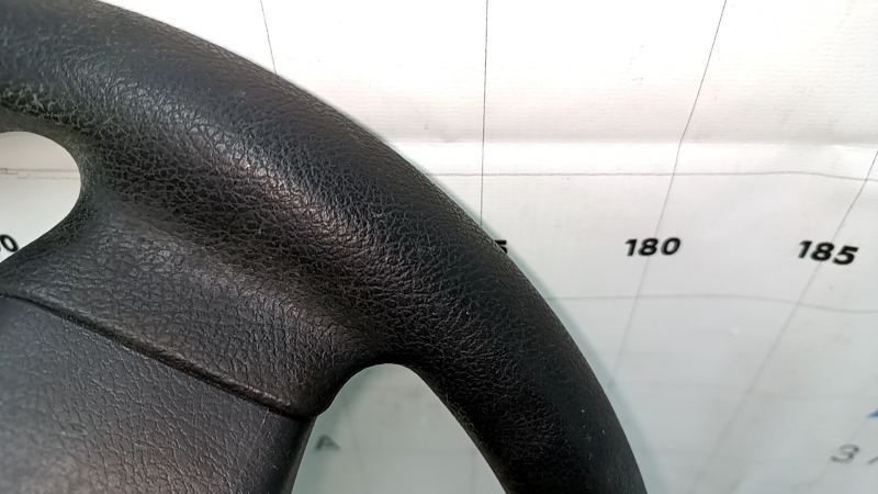 Naked steering wheel Toyota Camry v55 15-17 usa black rubber, scratches, needs cleaning, worn