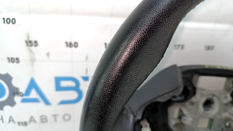 Naked steering wheel Ford C-max MK2 13-18 leather black, scuffs, scratches