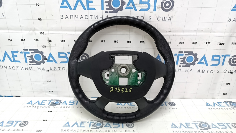 Naked steering wheel Ford C-max MK2 13-18 leather black, scuffs, scratches