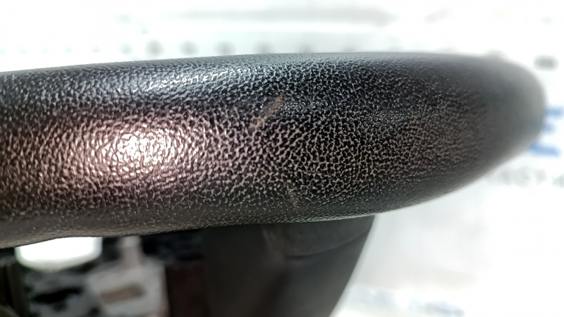 Naked steering wheel Ford C-max MK2 13-18 leather black, scuffs, scratches