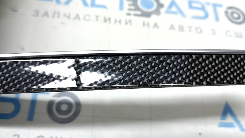 Set of interior trims Audi Q5 80A 18-24 carbon, quattro, scratches