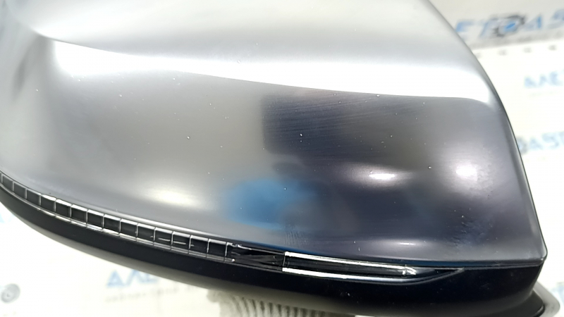 Side mirror right Audi Q5 80A 18-24 turn signal, auto-dimming, heated, BSM, camera, 15+4 pins, aluminum, sand, melted