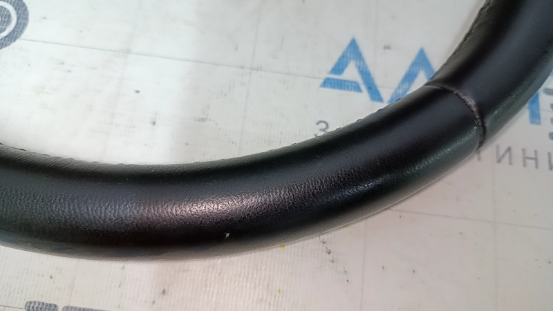 Steering wheel bare Acura MDX 14-18 pre-rest leather black, with rear pad, scratches