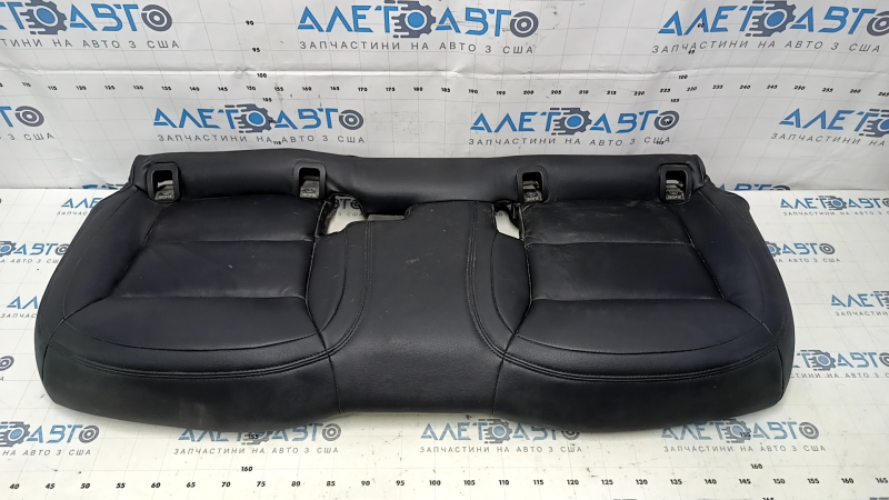 Rear row of seats 2nd row Infiniti QX30 17- leather black, type 2, lower part, for cleaning, scratches