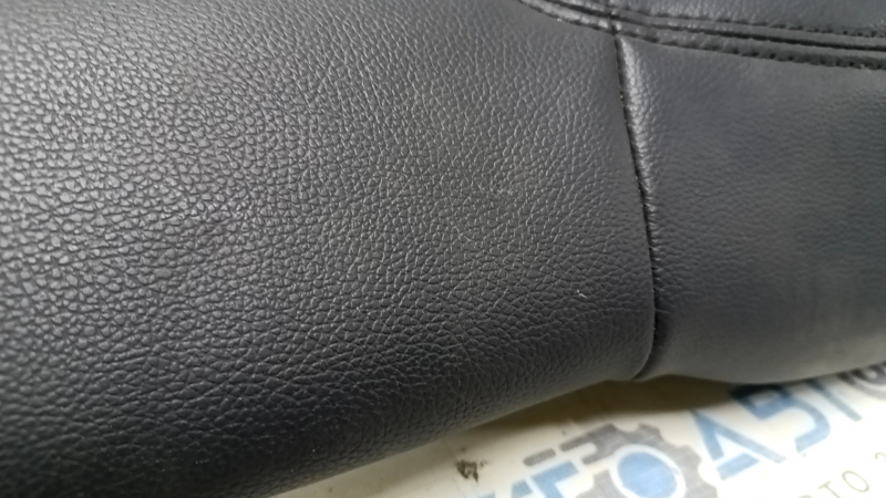 Rear row of seats 2nd row Infiniti QX30 17- leather black, type 2, lower part, for cleaning, scratches