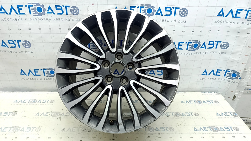 Wheel disk R18 5*108 Ford Fusion mk5 17-18 type 7, for repair, curb, corrosion