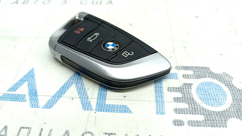 Key smart BMW X1 F48 16-22 4 buttons, scratches, pokes