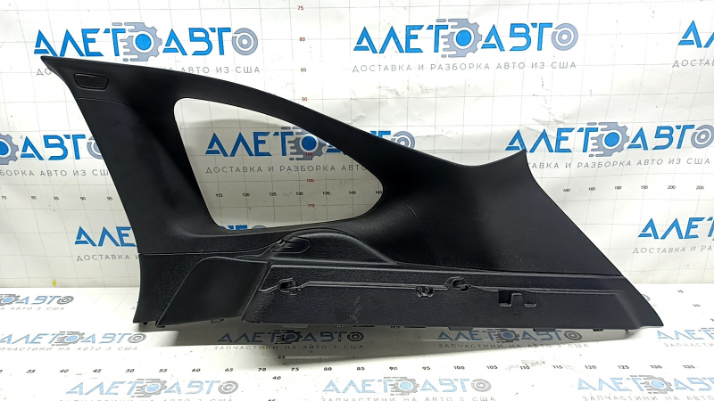Rear window trim right BMW X1 F48 16-22 black, scratch