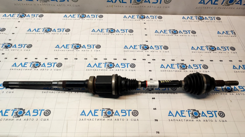 Drive axle shaft front right Lincoln MKZ 17-20 2.0T AWD, outer CV joint boot torn