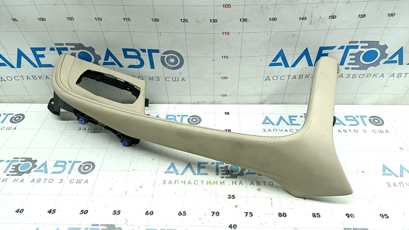 Center console trim for joystick BMW X1 F48 16-22 beige leather