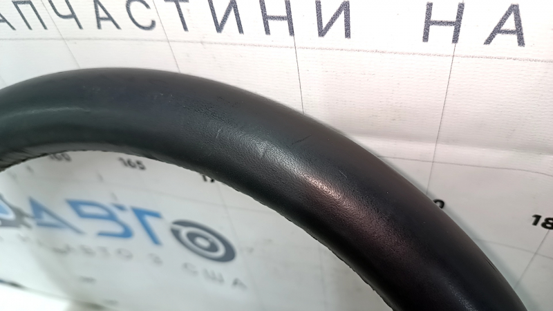 Naked steering wheel Jeep Grand Cherokee WK2 14-21 leather black, with pads, scratches, bumps