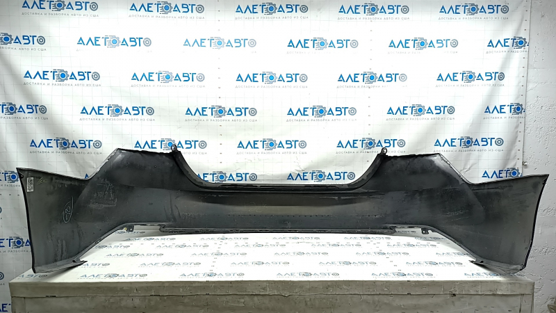 Bare rear bumper Toyota Camry v70 18-24 L/LE/XLE without parking sensors, graphite, broken mount, cracks
