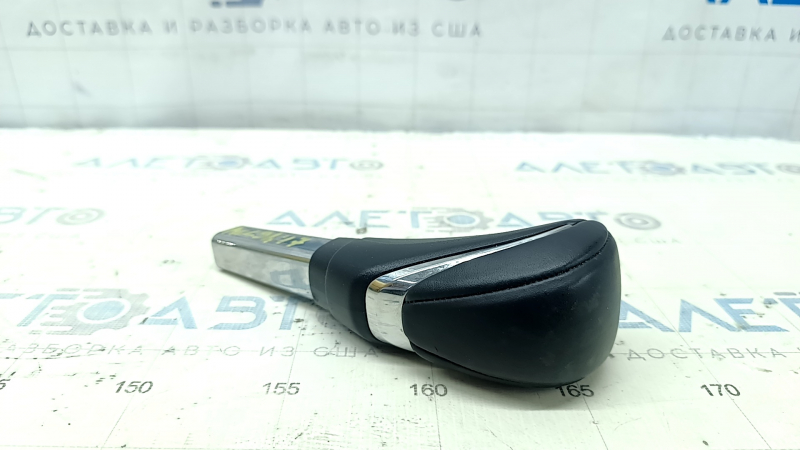 Gear knob Honda Accord 13-17 leather black, for cleaning