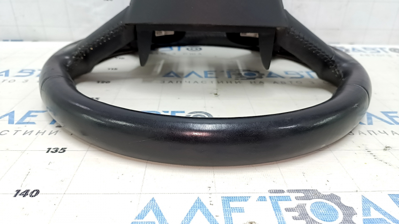 Bare steering wheel Audi Q5 8R 13-17 leather black, no buttons, scratches, bumps