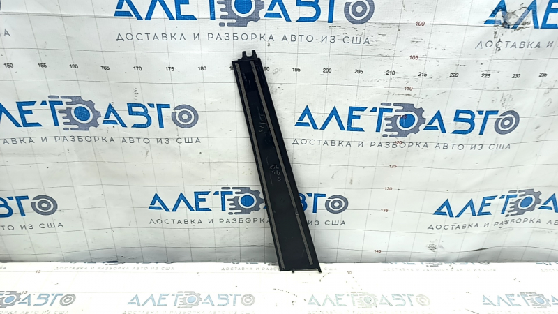 Door trim side rear left Honda Accord 13-17 black gloss, glue