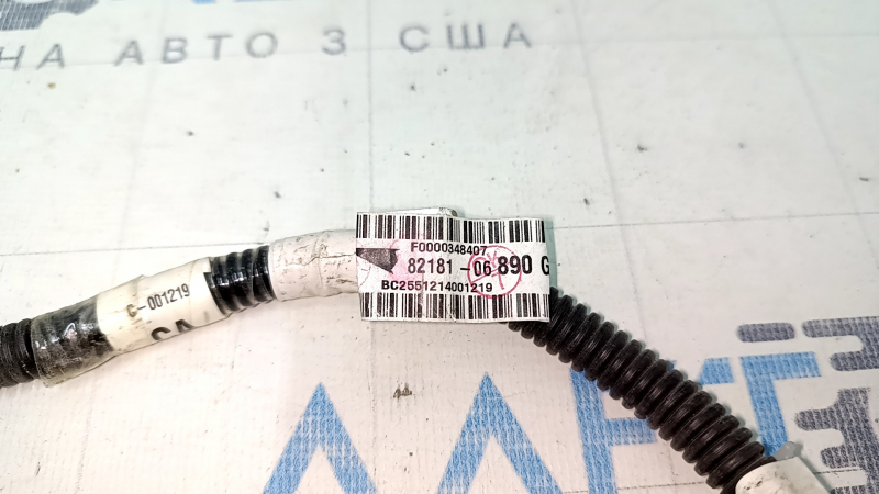 Toyota Camry v50 12-14 usa trunk lid wiring