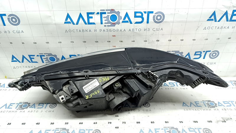 Front right headlight complete Ford Fusion mk5 17-20 LED, with DRL with block, for polishing
