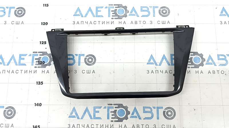 Central dashboard trim VW Tiguan 18-24 graphite, with air ducts, type 2