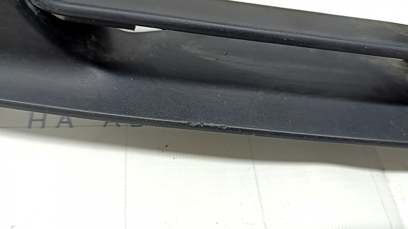 Lower grille of the front bumper right BMW 5 F10 14-16 open under fog lights, Luxury Line, with chrome molding, bumpers, sand