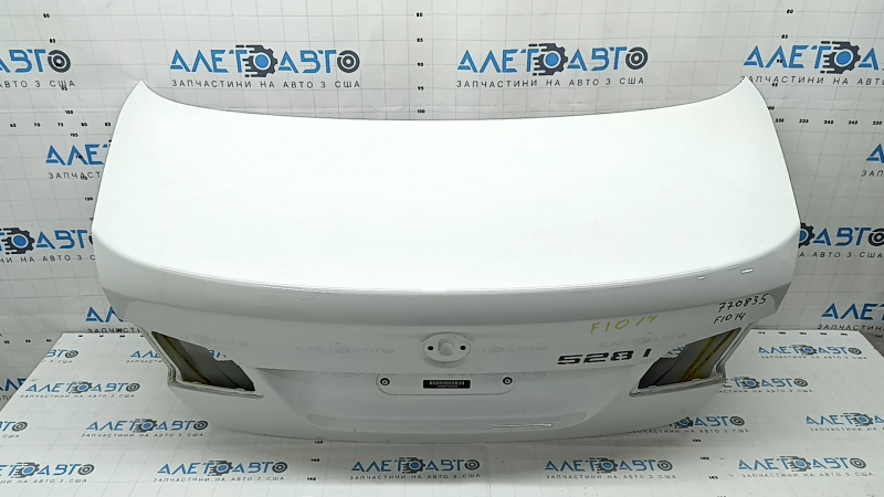 Trunk lid BMW 5 F10 11-16 white 300