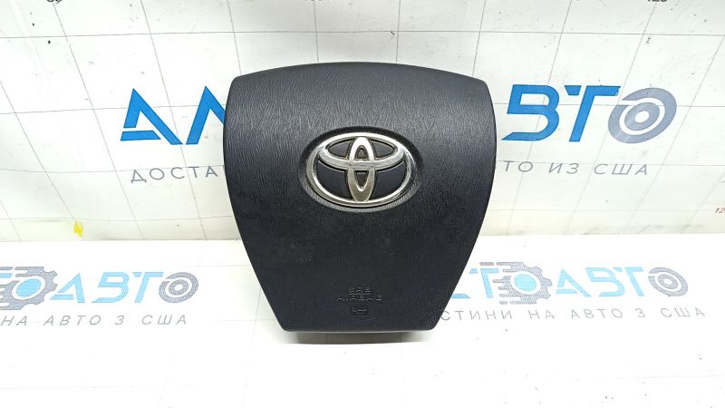 Airbag in steering wheel driver Toyota Prius 30 10-15 black, scratches