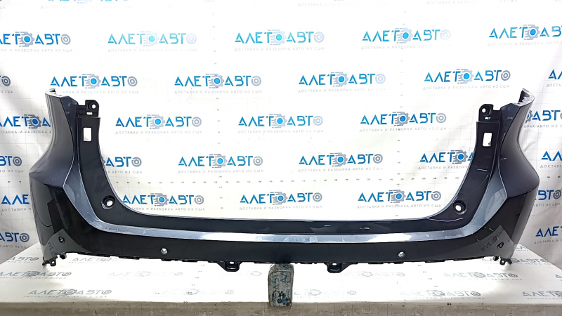 Bare rear bumper Toyota Venza 21-24 for parking sensors Limited, XLE, graphite, scratches