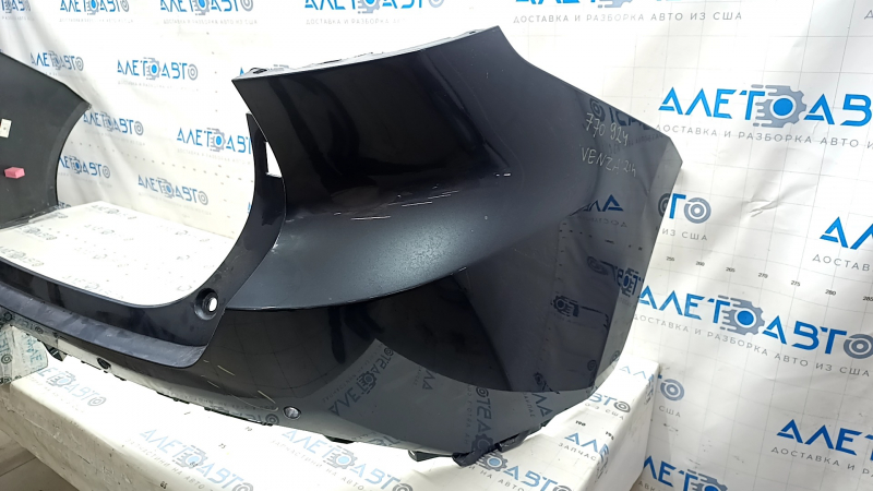 Bare rear bumper Toyota Venza 21-24 for parking sensors Limited, XLE, graphite, scratches