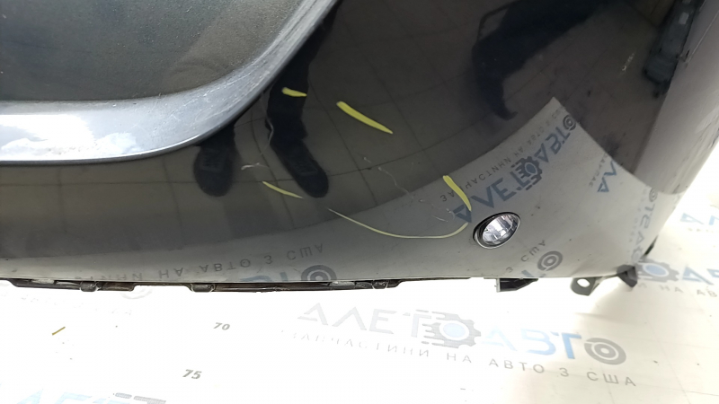 Bare rear bumper Toyota Venza 21-24 for parking sensors Limited, XLE, graphite, scratches