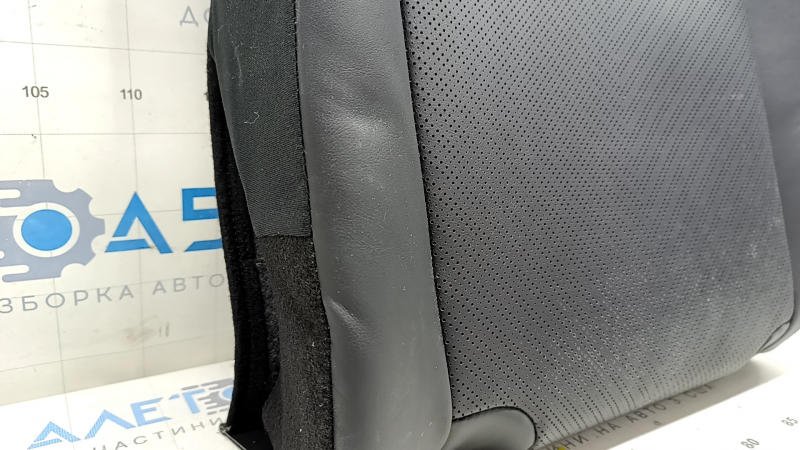 Rear row of seats upper part left Toyota Venza 21-24 leather black XLE, dented leather