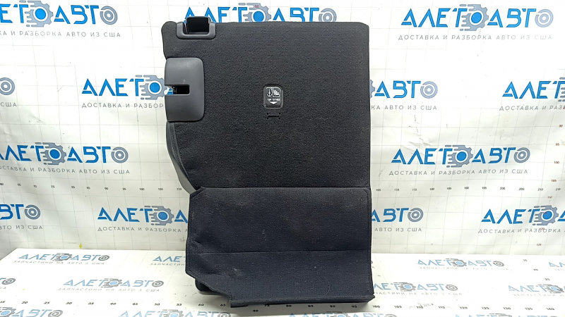 Rear row of seats upper part left Toyota Venza 21-24 leather black XLE, dented leather