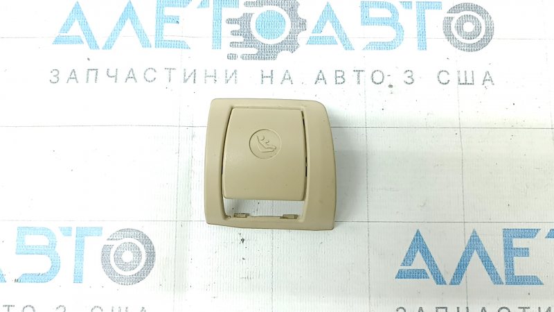 Isofix pad rear right BMW 5 F10 11-16 beige oyster