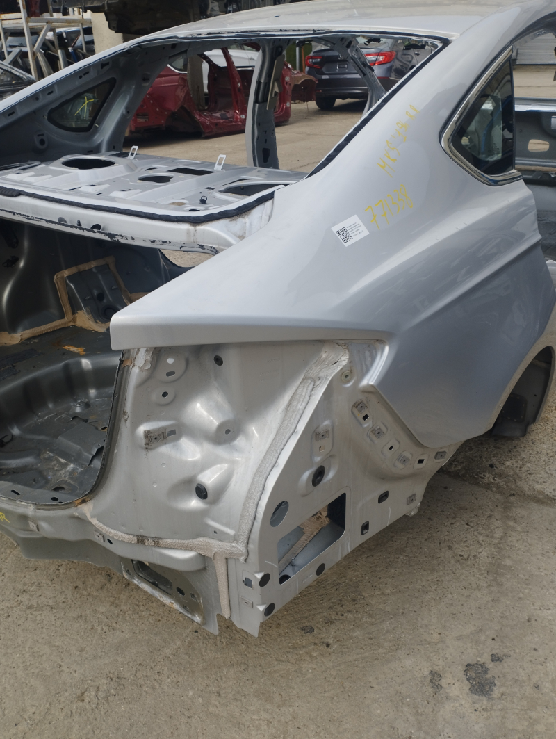 Quarter wing rear right Ford Fusion mk5 13-20 on body, silver