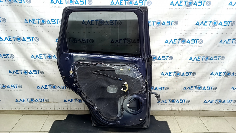 Door assembly rear left Mitsubishi Outlander 16-19 rest, blue D14
