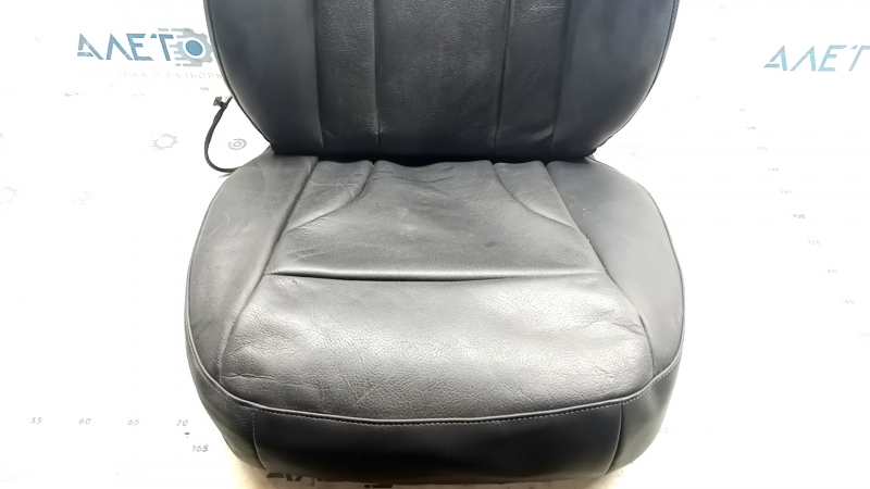 Audi Q5 8R 09-17 passenger seat trim set, leather, black, heated