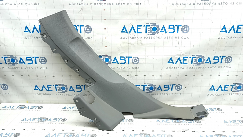 Rear pillar trim lower left Audi Q7 16-19 gray, for cleaning