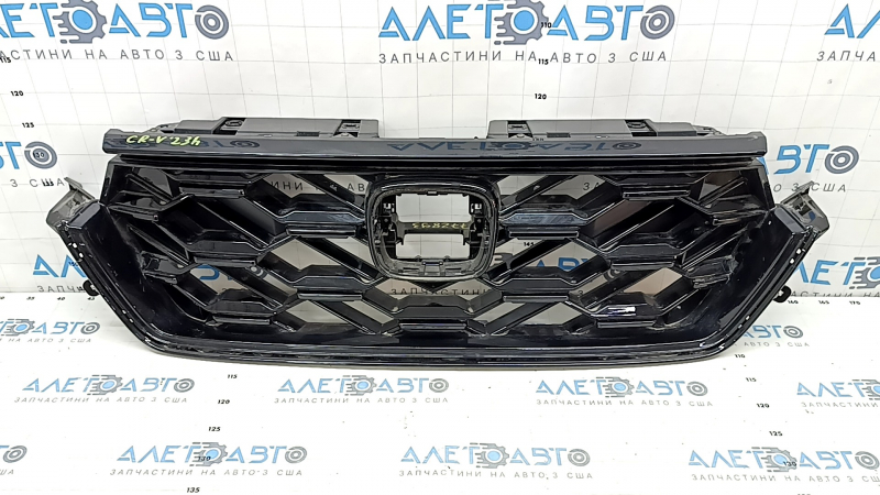 Radiator grill assembly Honda CRV 23-25 HEV with black glossy molding