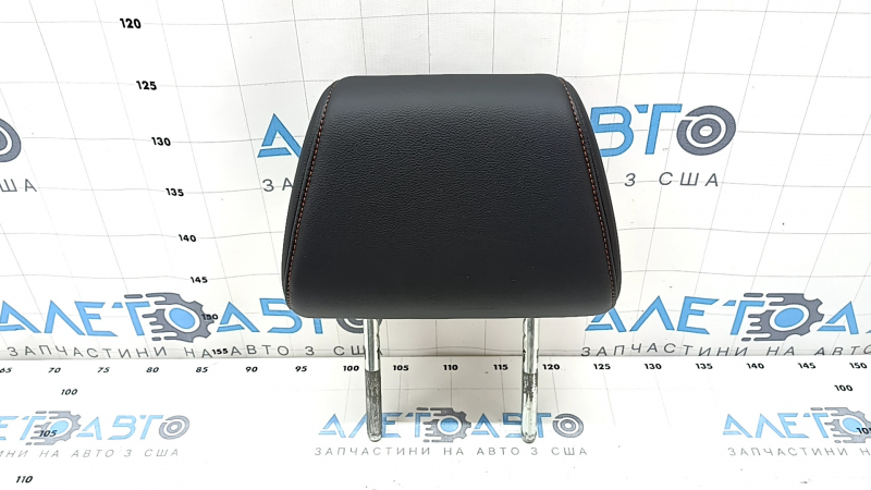 Front left seat headrest Honda CRV 23-25 leather black with orange stitching, Sport Touring, Sport-L, contact with water