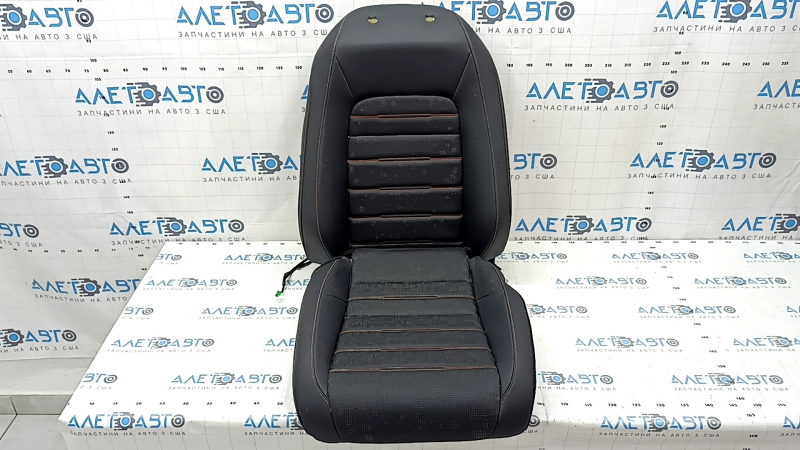 Honda CRV 23-25 passenger seat upholstery, heated, black leather with orange stitching, Sport Touring, Sport-L, for cleaning