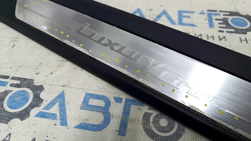 Door sill outer front right BMW X3 G01 18-21 chrome, LUXURY-LINE, oxides