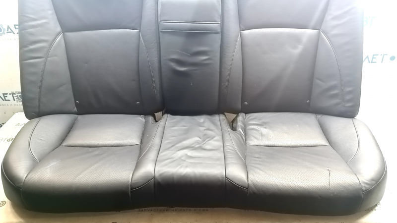 Rear row of seats 2 row Lexus ES350 07-09 leather black, scratches, white spot