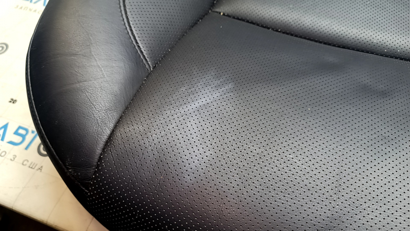 Rear row of seats 2 row Lexus ES350 07-09 leather black, scratches, white spot