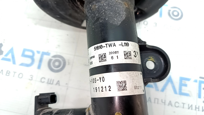 Shock absorber strut assembly front right Honda Accord 18-20 hybrid, Touring, with stiffness regulator