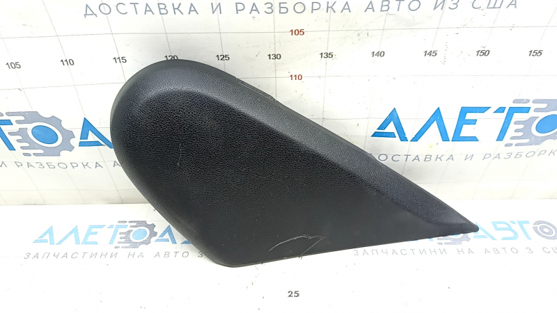 Side trim passenger seat right rear Mercedes C-class W205 15-18 black, scratches