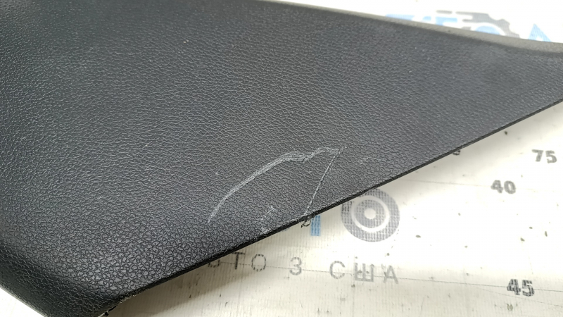 Side trim passenger seat right rear Mercedes C-class W205 15-18 black, scratches