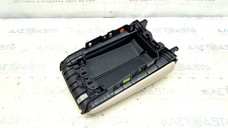 Armrest BMW X5 G05 19-23 Canberra-Beige leather, missing mechanism spring