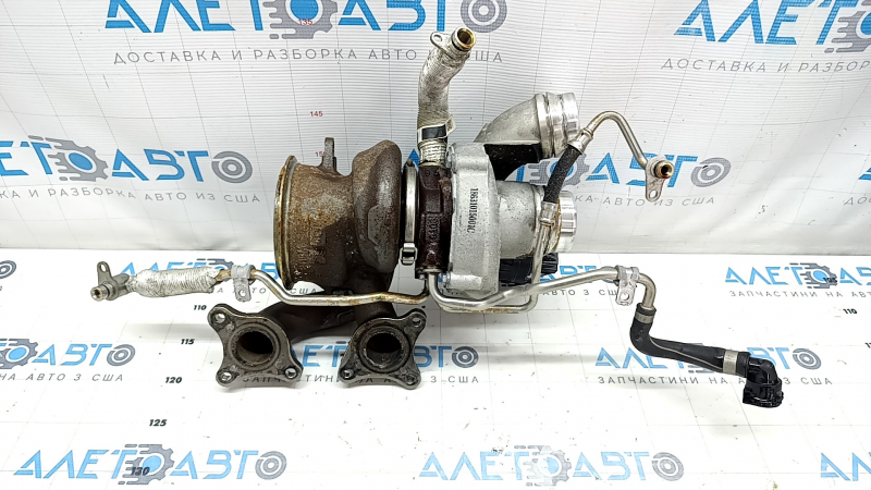 Turbocharger complete with manifold BMW X5 G05 19-23 3.0T 39k with tubes