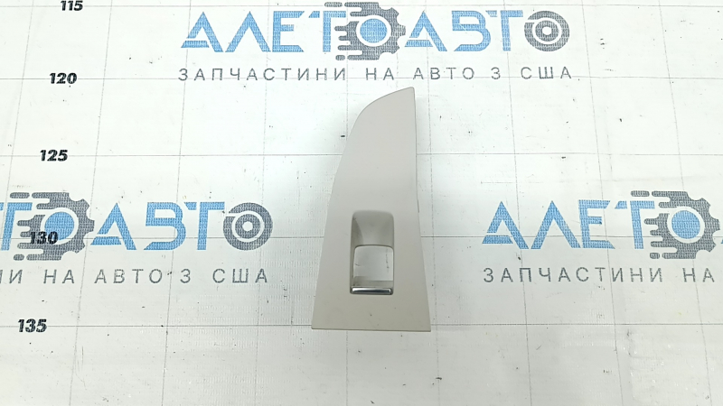 Front right window lift control trim BMW X5 G05 19-24 Elfenbein-Weiss