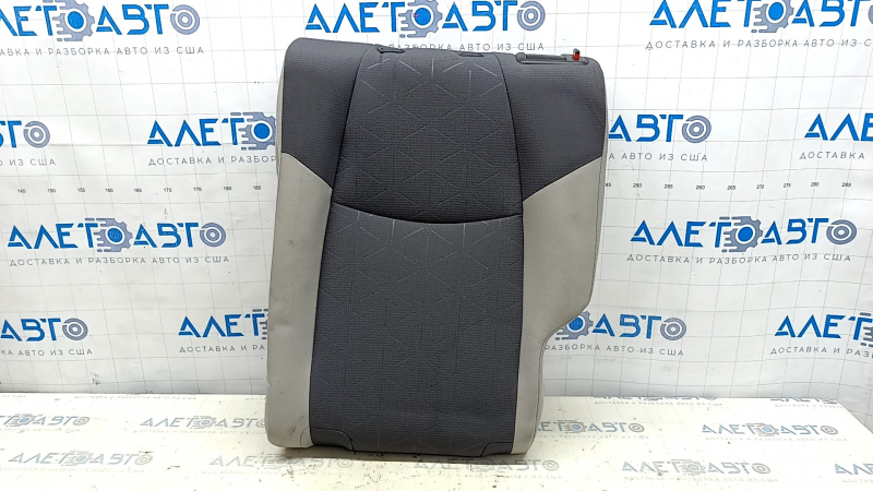 Rear row of seats 2nd row upper part left Toyota Rav4 19-25 cloth, combined gray, hybrid, for dry cleaning, scratches