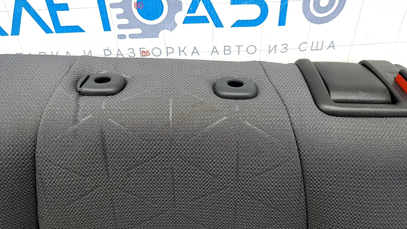Rear row of seats 2nd row upper part left Toyota Rav4 19-25 cloth, combined gray, hybrid, for dry cleaning, scratches